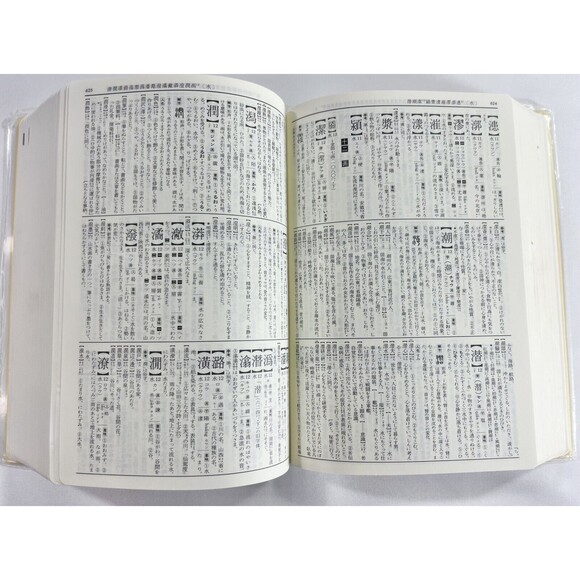 Vintage Hanhe Japanese Dictionary with Slip Cover - Picture 8 of 14